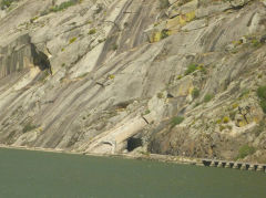 
A tunnel on the Douro Railway, April 2012